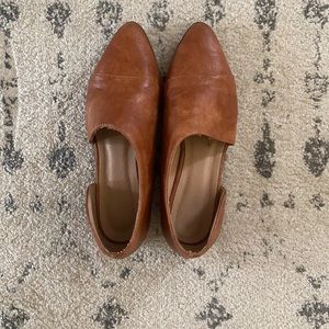 Cute asymmetrical ankle boots!